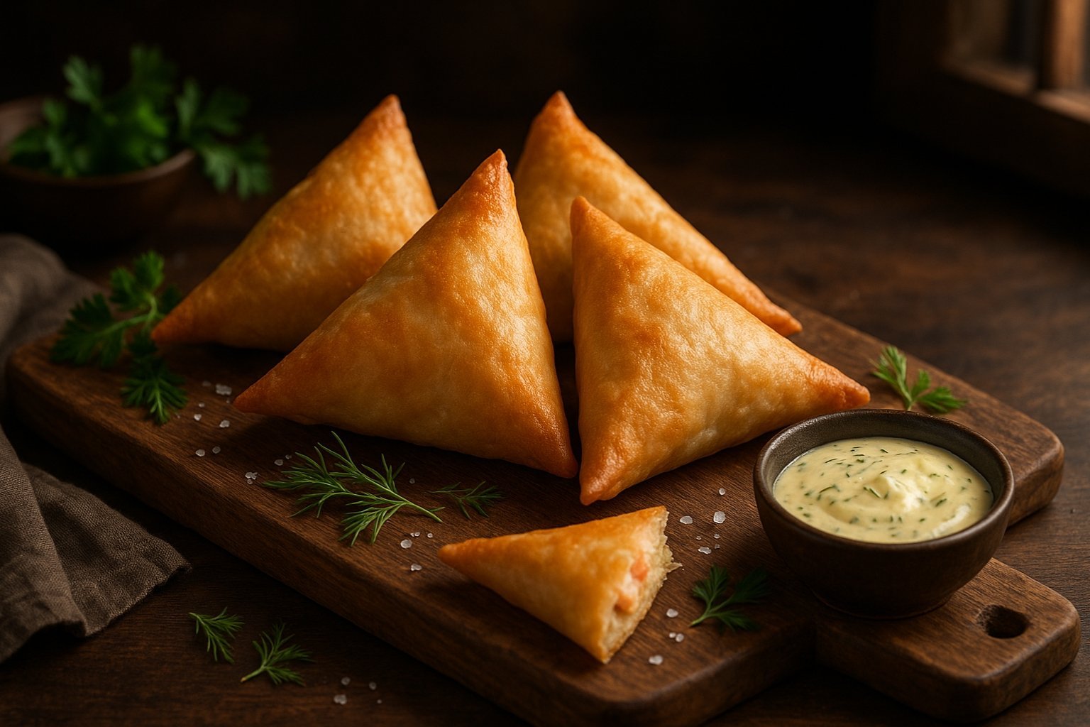 Bricks au saumon recette