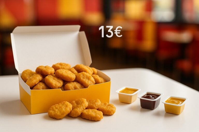 Prix boite de 20 nuggets macdo