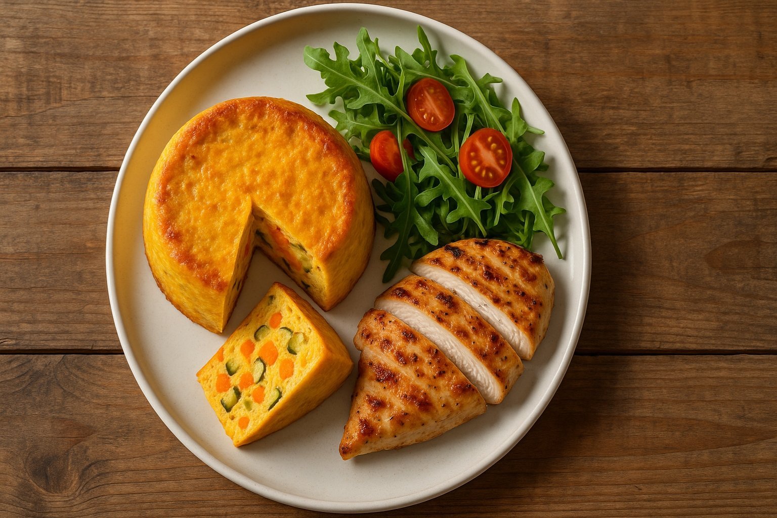 Que servir avec un flan de légumes