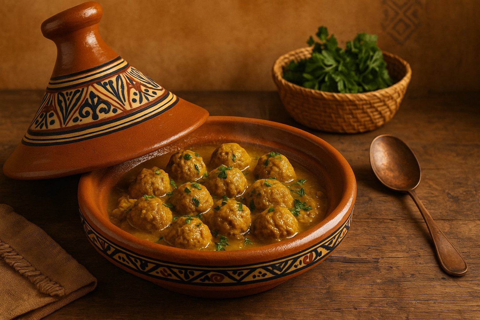 Recette Boulettes de Kefta au Curcuma