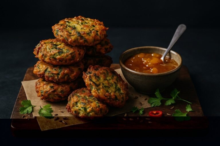 Recette Pakora de courgette