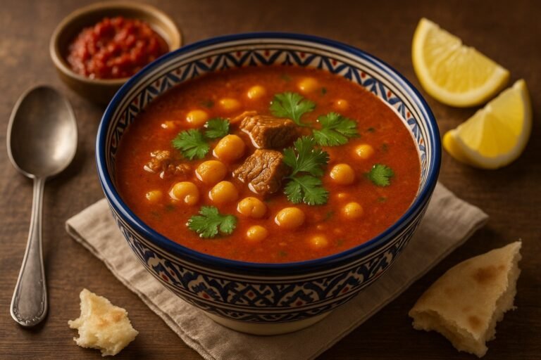Recette Soupe Chorba Tunisienne (Tchicha)