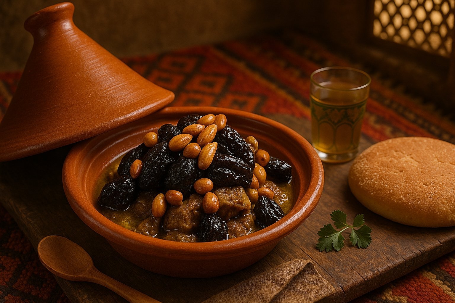 la Recette-Tajine-de-viande-aux-pruneaux