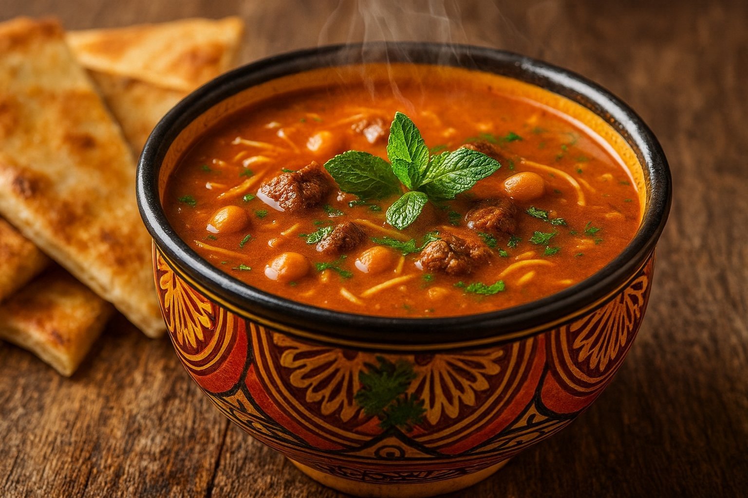 recette de la chorba soupe algérienne