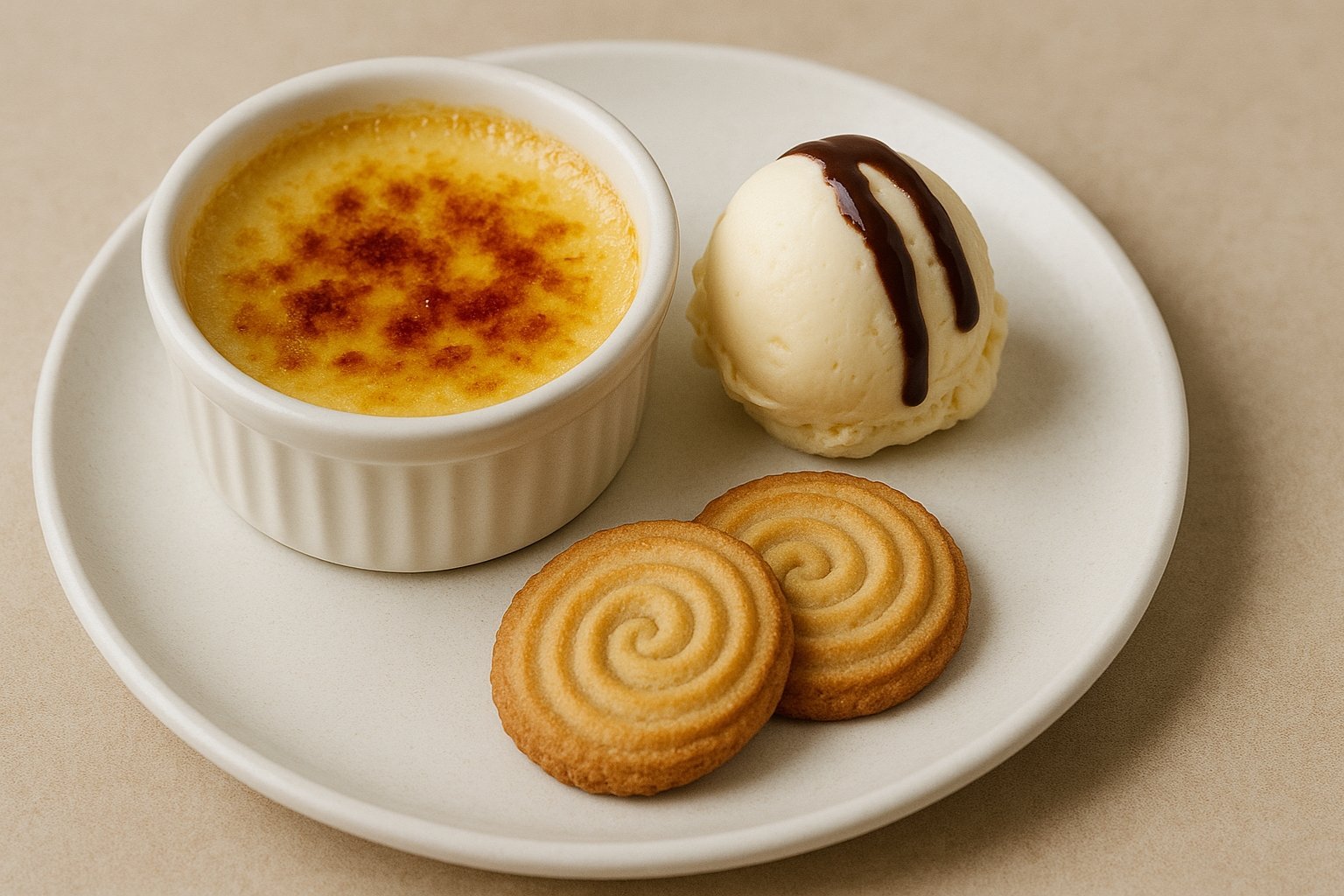 Dessert après une fondue