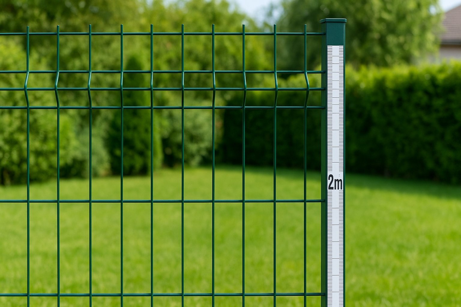 Hauteur grillage rigide