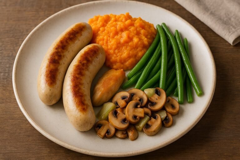 Les meilleurs légumes à servir avec du boudin blanc