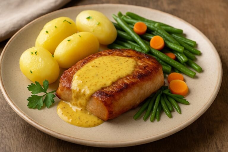 Palette à la diable accompagnement