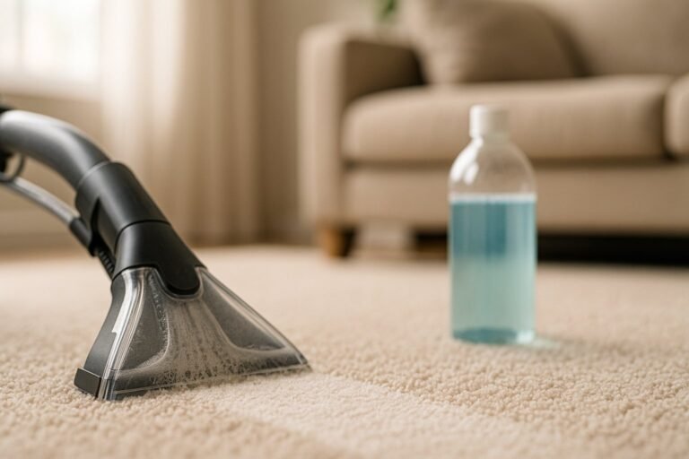 Que mettre comme produit dans une shampouineuse