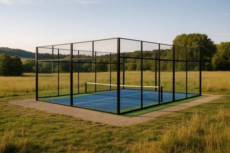 Terrain de padel sur terrain non constructible