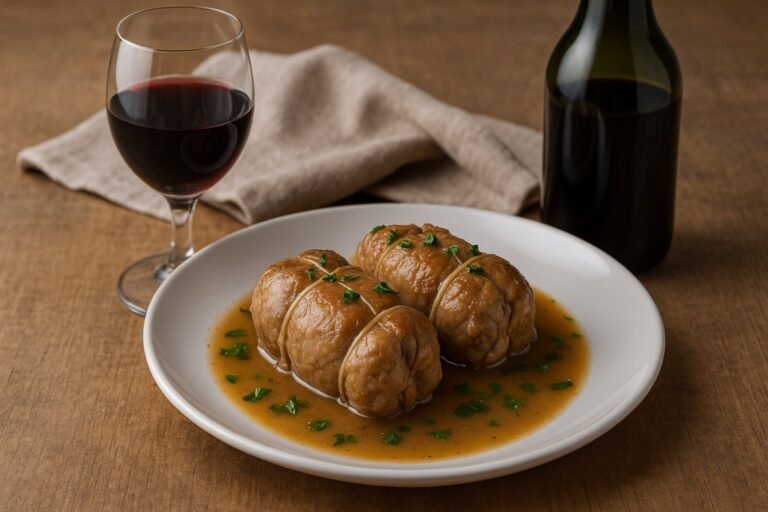 vin pour paupiette de veau