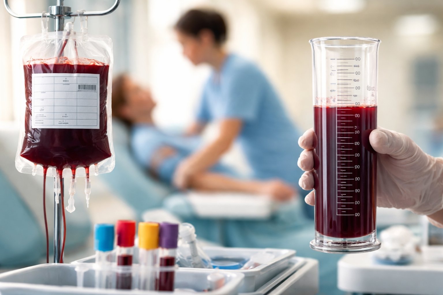 Don du sang quelle quantité est prélevée