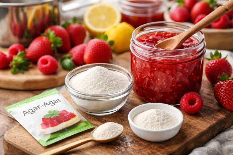 Quelle quantité d'agar agar pour 1 kg de confiture