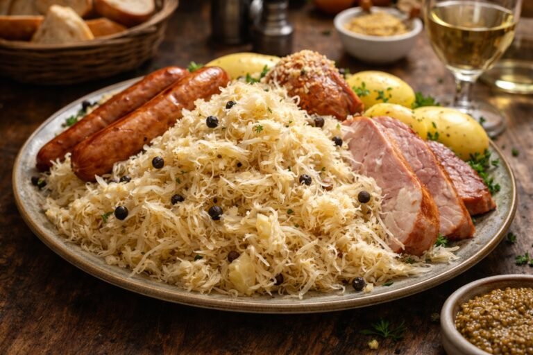 Quelle quantité de choucroute par personne