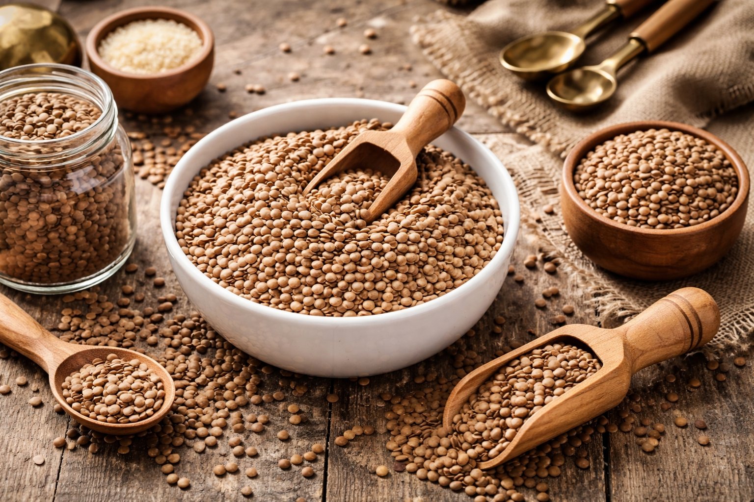 Quelle quantité de lentilles par personne