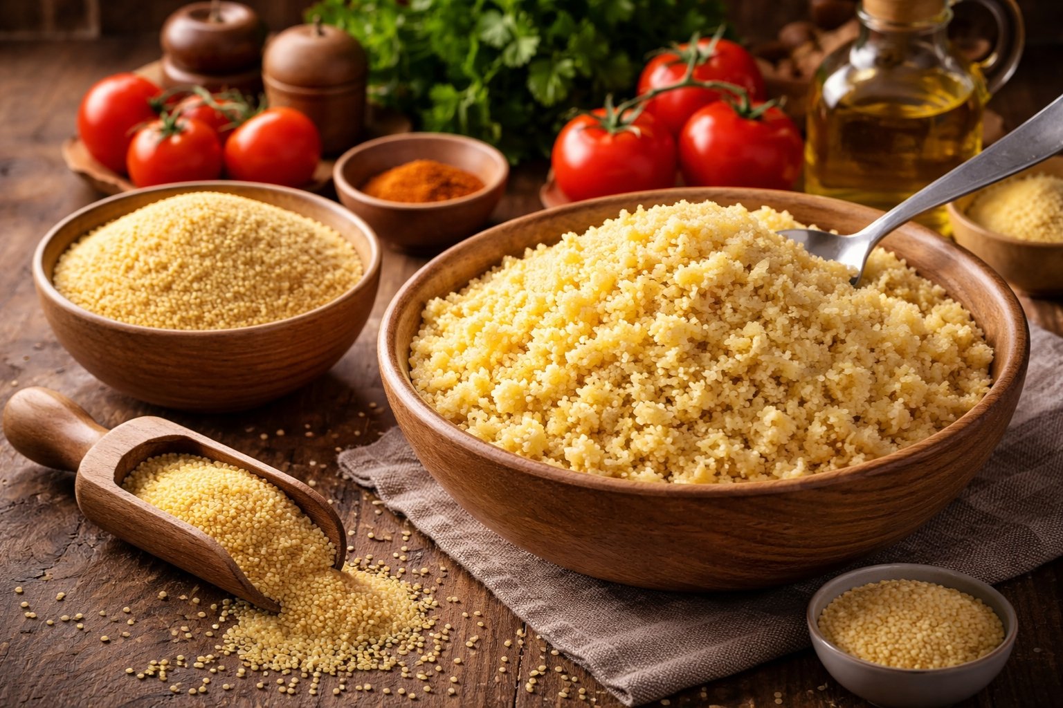 Quelle quantité de semoule par personne