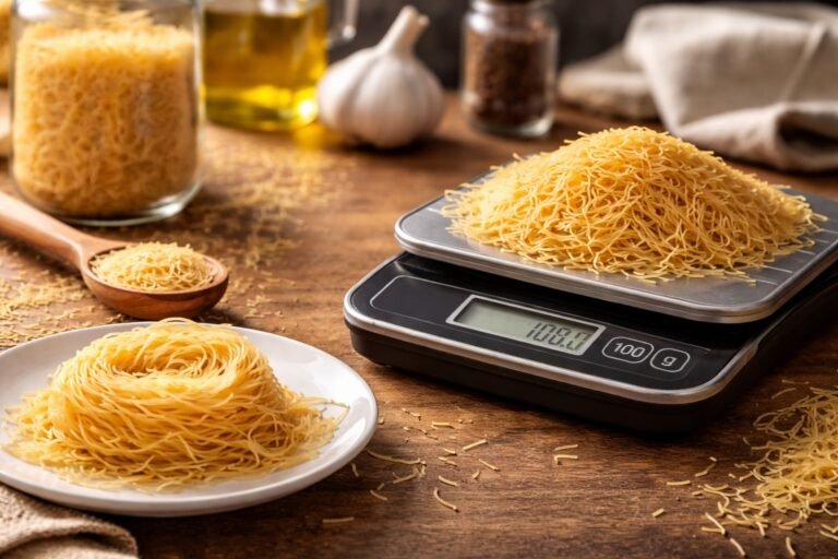 Quelle quantité de vermicelle par personne