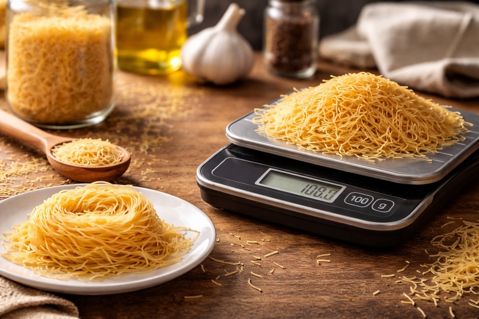 Quelle quantité de vermicelle par personne