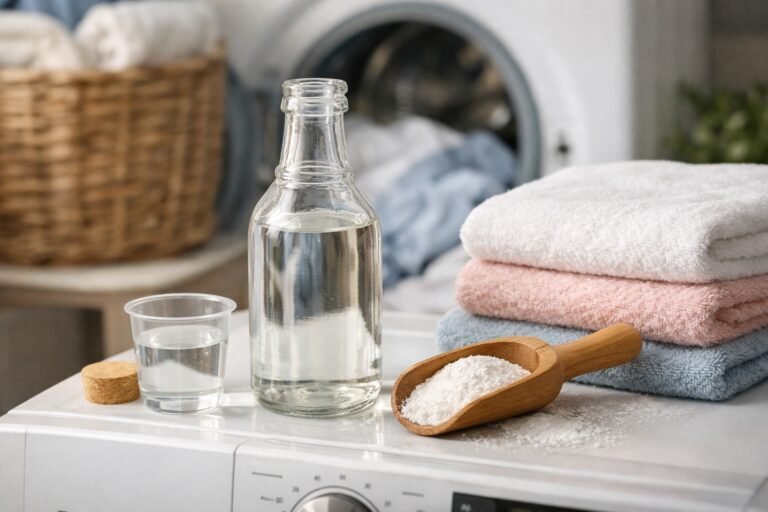 Quelle quantité de vinaigre blanc pour laver le linge