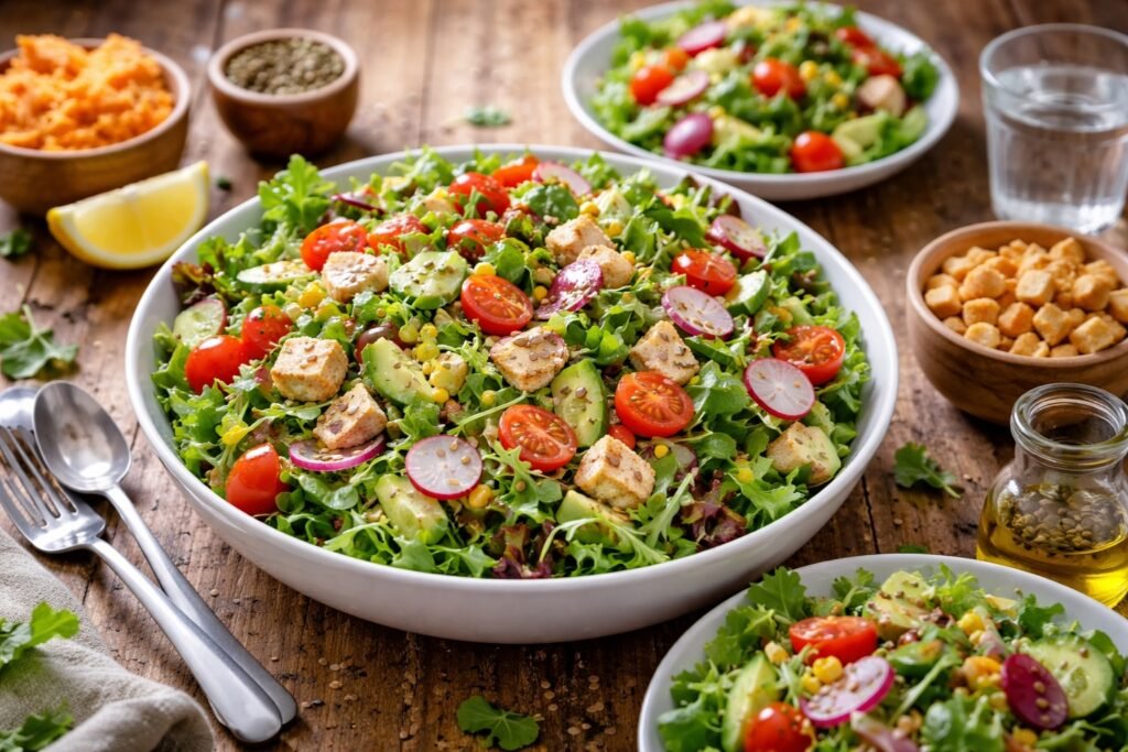 Quelle quantité de salade composée par personne