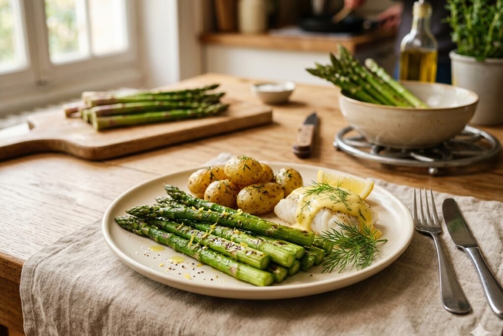 Quelle quantité d'asperges par personne