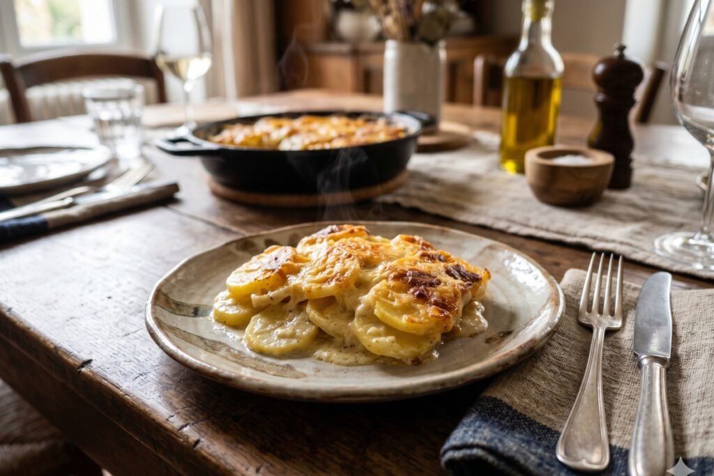 Quelle quantité de gratin dauphinois par personne