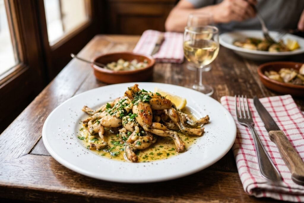 Quantité de cuisses de grenouilles par personne