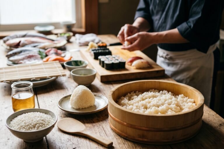Quantité de riz à sushi par personne