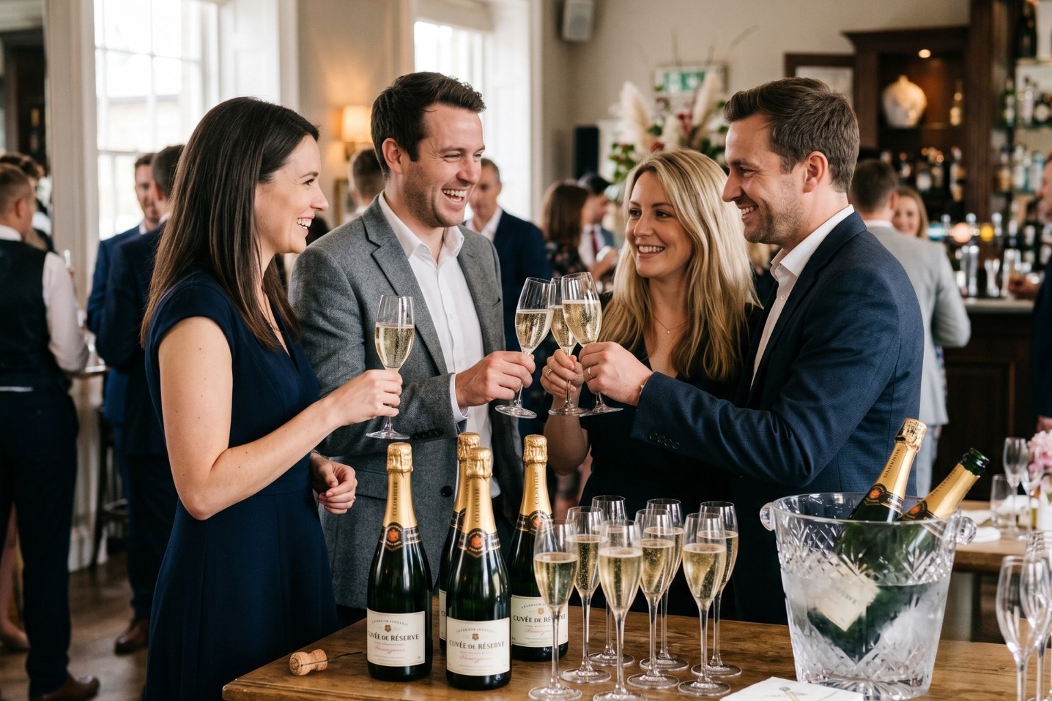 Quelle quantité de champagne par personne