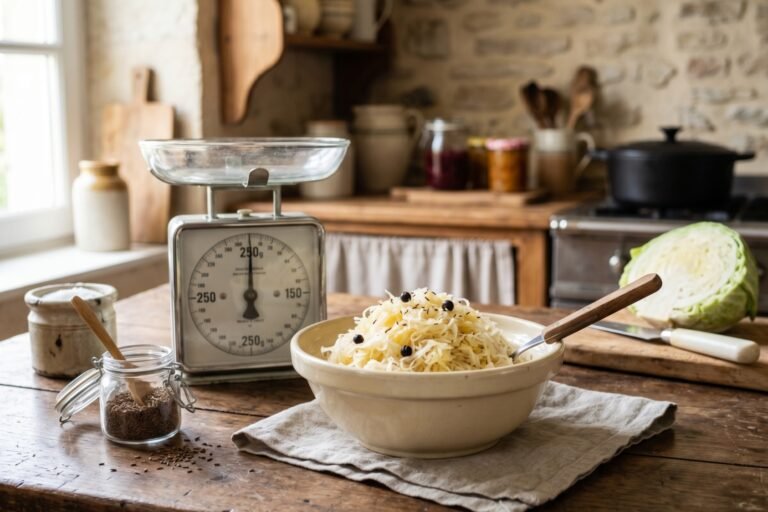 Quelle quantité de choucroute crue par personne