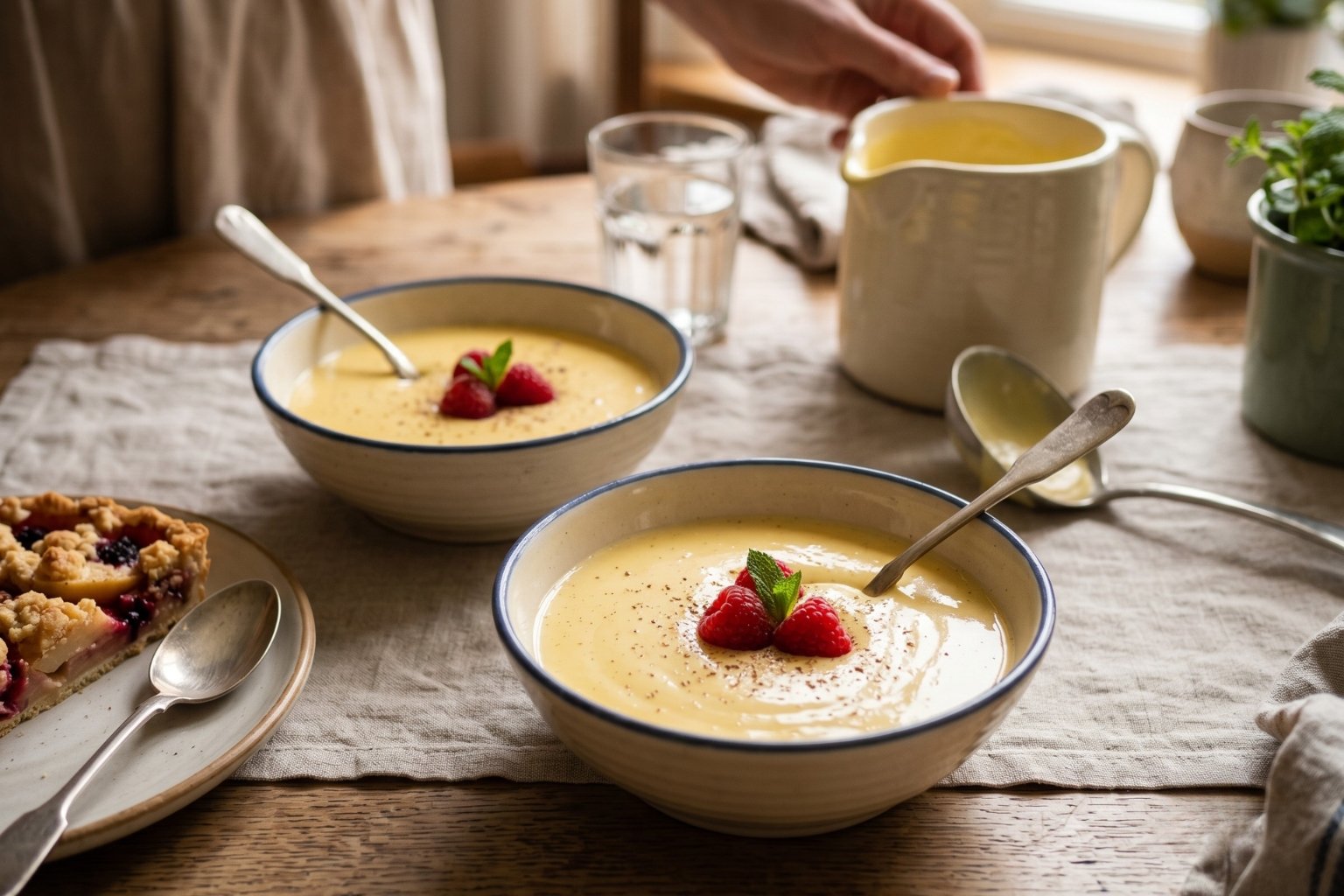 Quelle quantité de crème anglaise par personne