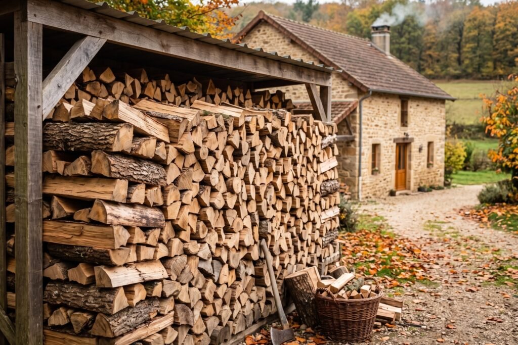 Quelle quantité de bois pour chauffer une maison
