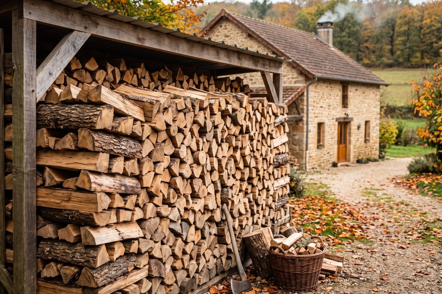 Quelle quantité de bois pour chauffer une maison
