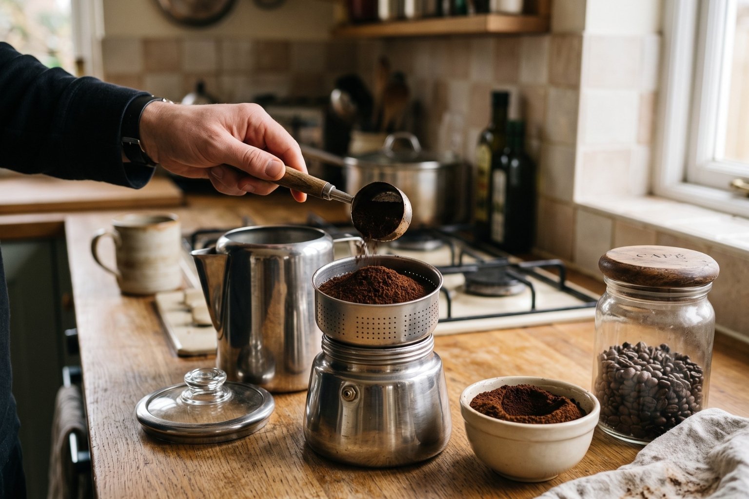 Quelle quantité de café dans un percolateur