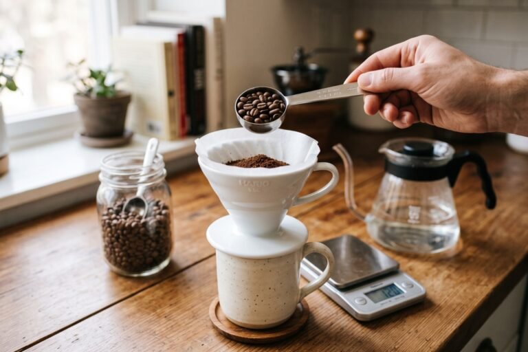 Quelle quantité de café moulu pour une tasse