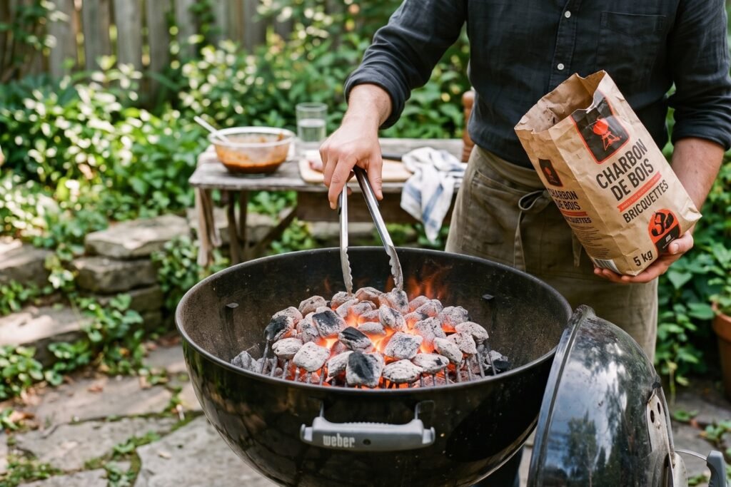 Quelle quantité de charbon pour un barbecue