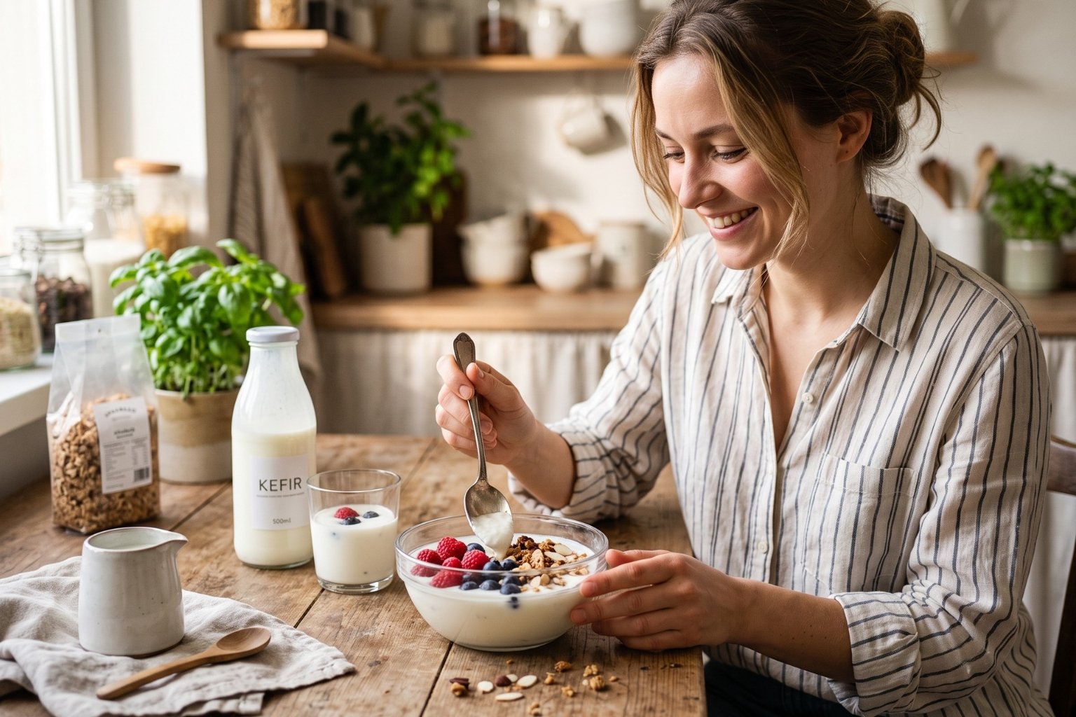 Quelle quantité de lait fermenté par jour