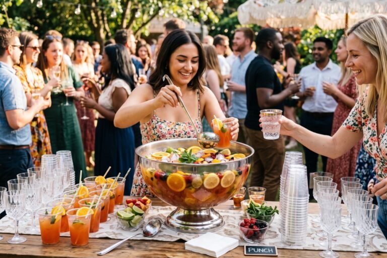 Quelle quantité de punch pour 20, 30, 40, 50, 60 personnes ?