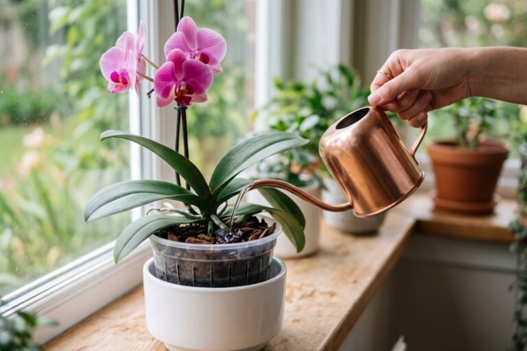 Quelle quantité d'eau pour une orchidée